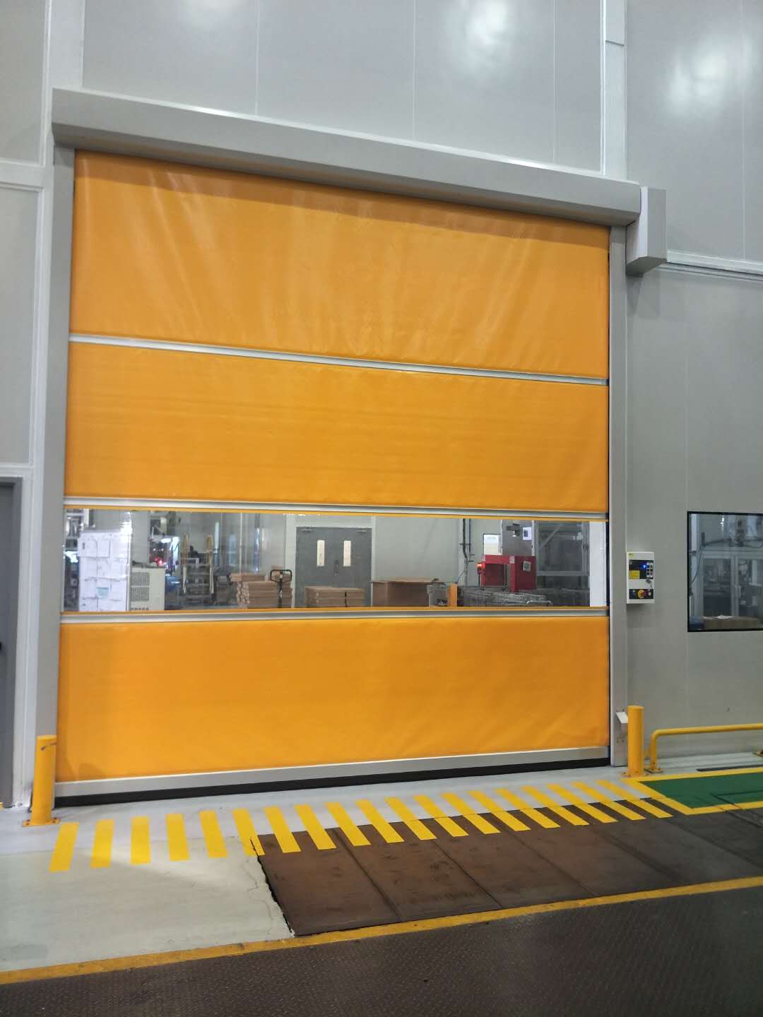 快速卷帘门厂家专业生产优质pvc快速卷帘门安装上海高藤门业