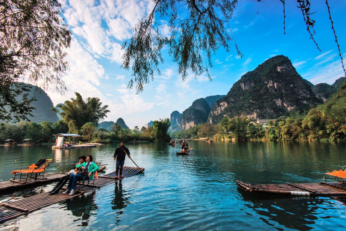 树铭旅游:桂林漓江风景