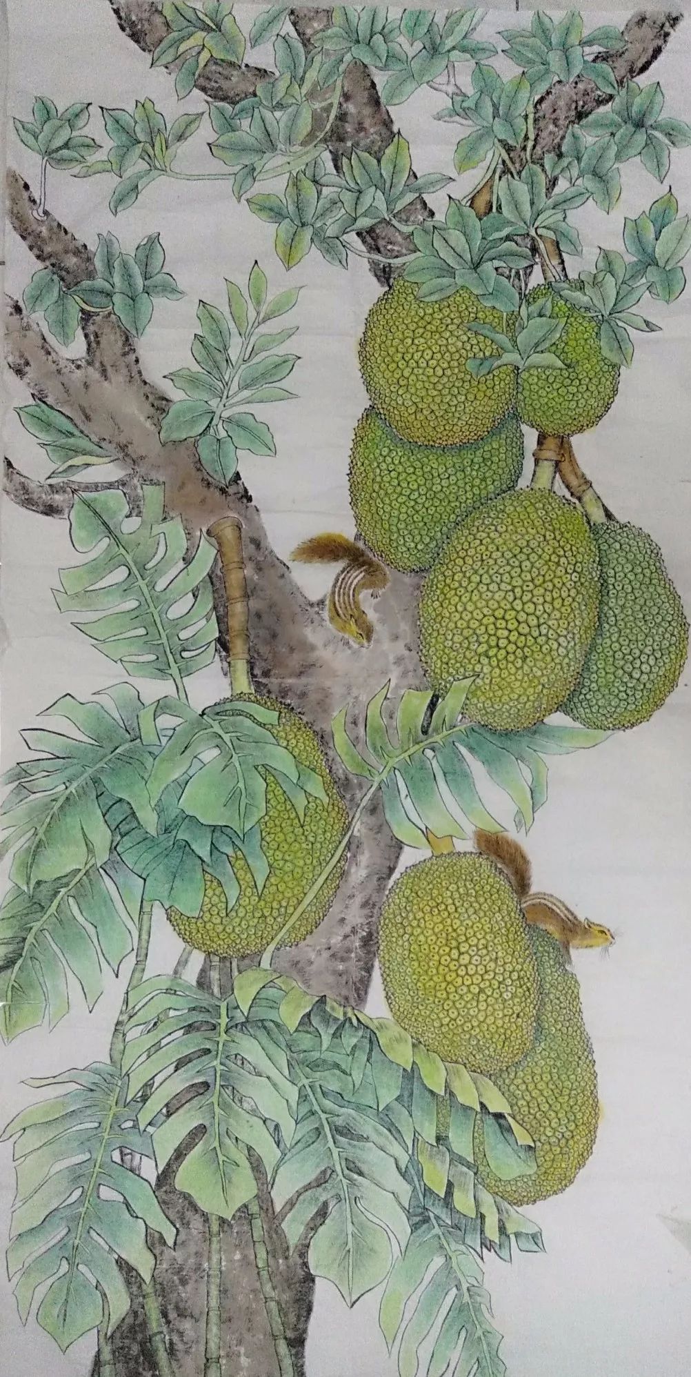 艺术中国南国菠萝蜜画家陆鸣作品欣赏