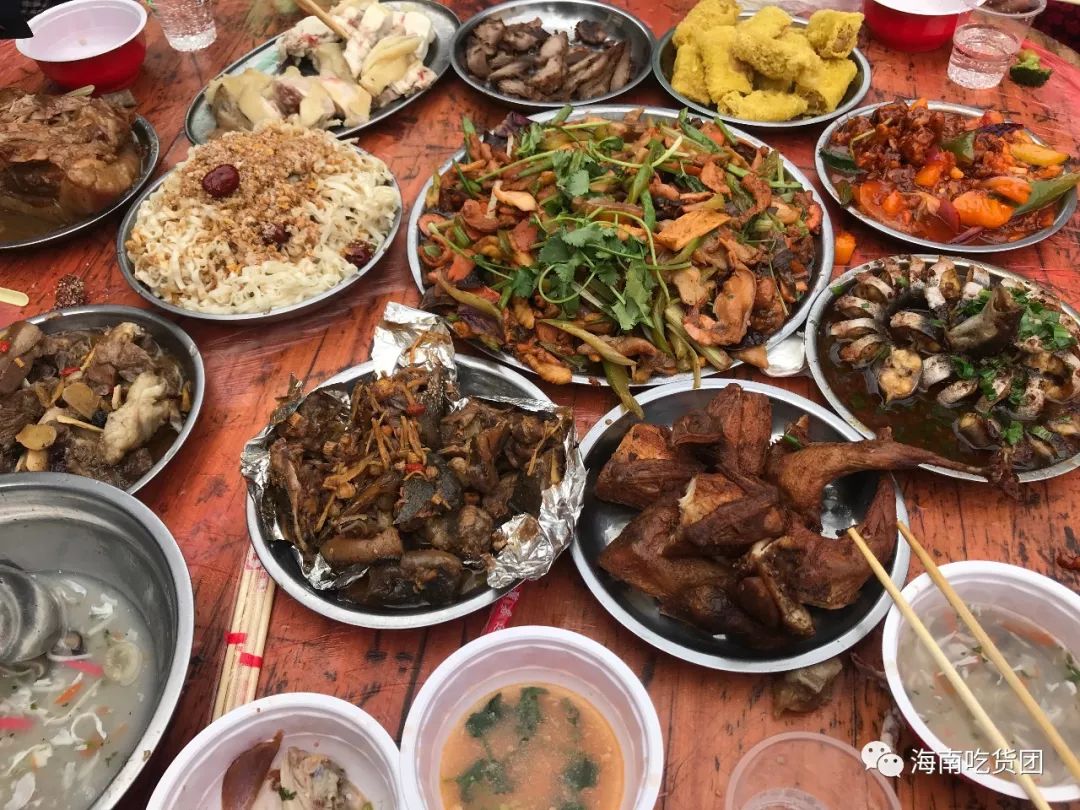 实名吹爆海南农村酒席