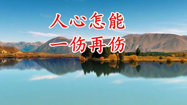 怎能一伤再伤人心