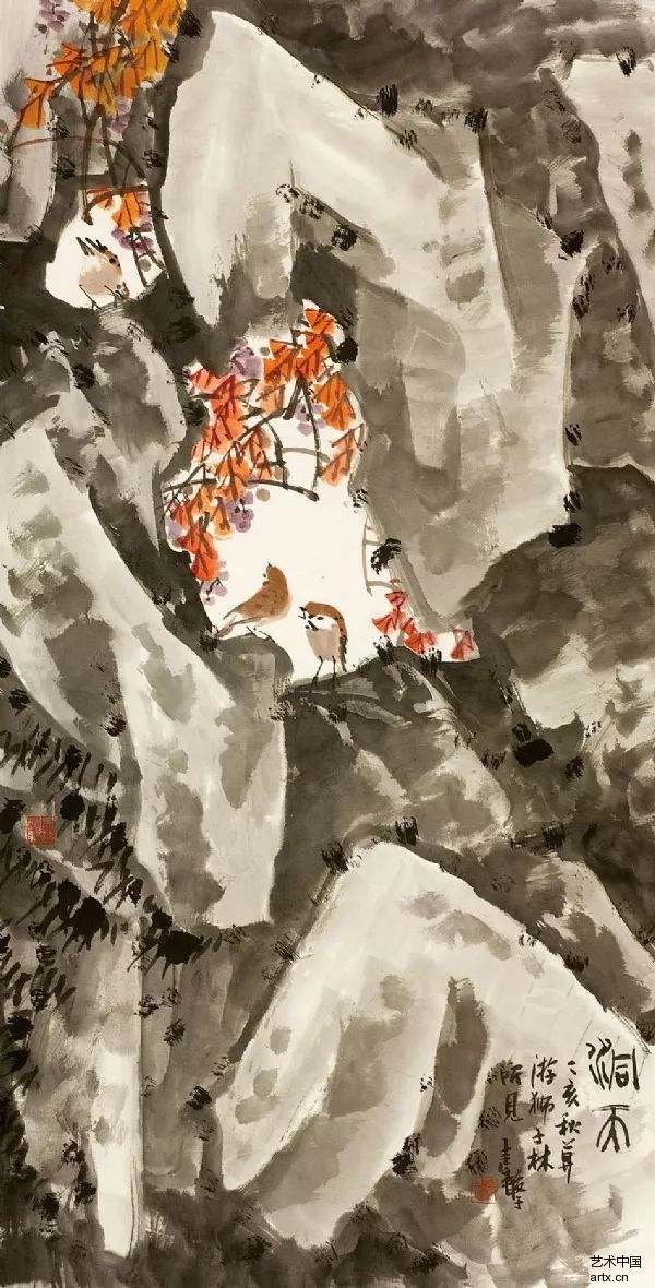 张继馨国画欣赏