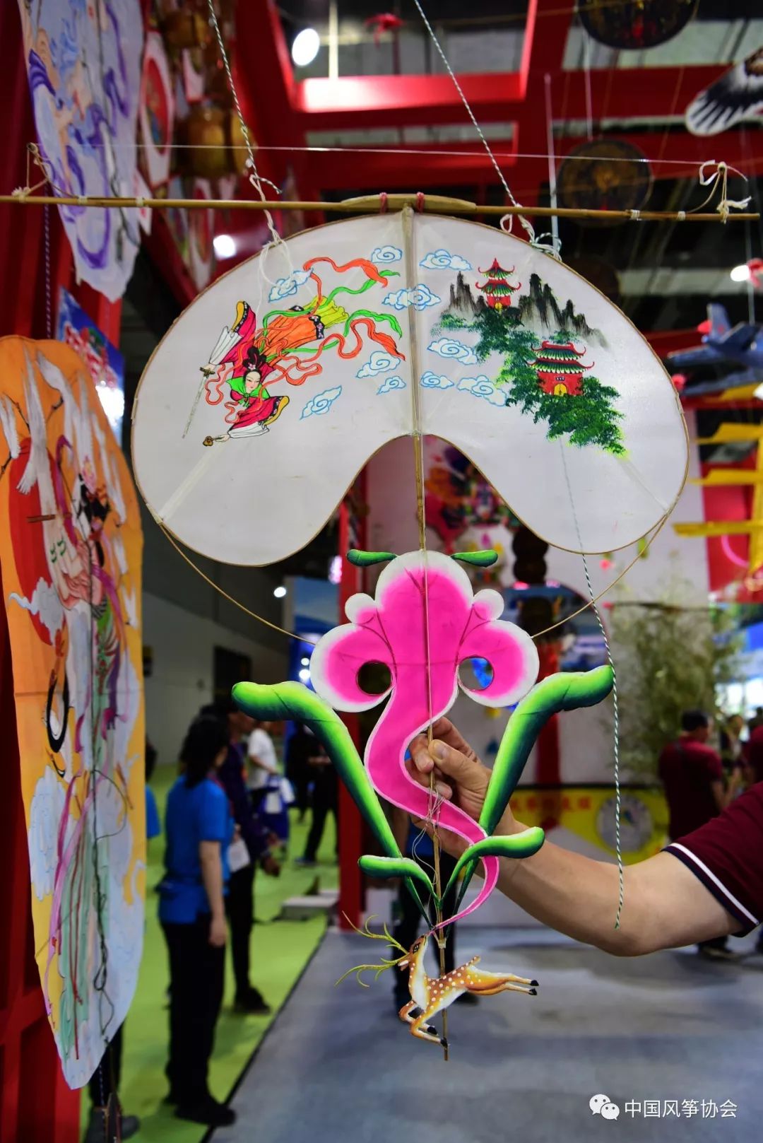中国风筝协会展团首次亮相国际体博会