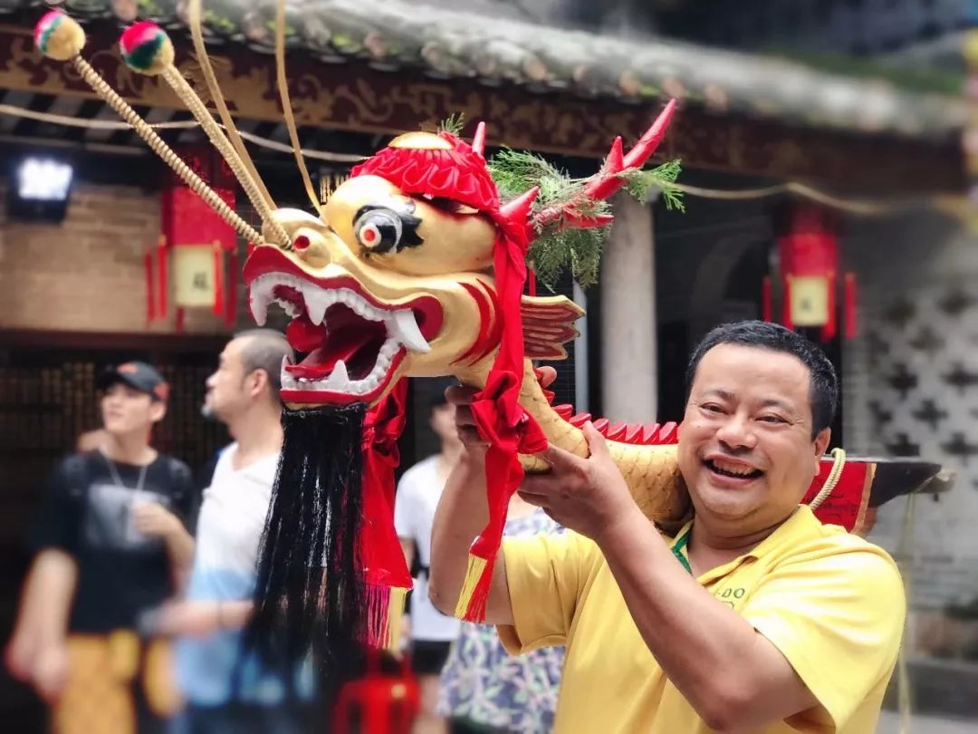 晴川苏公祠龙船采青东坡三代首现晴川祠