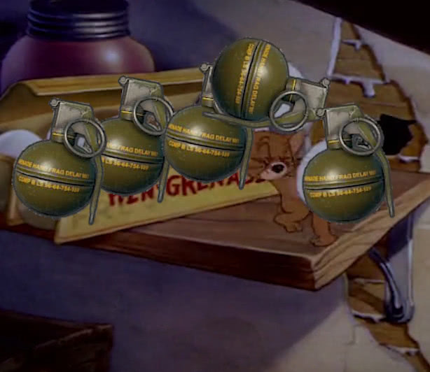 那么,经过了手雷轰炸,还有冲锋枪的乱枪扫射之后.