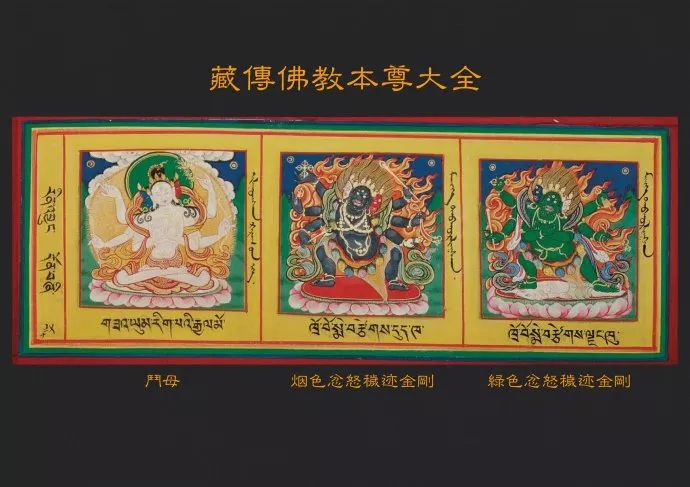 认识藏传那些神藏传佛教本尊大全