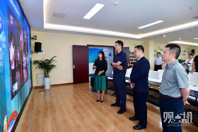 中宣部到我区调研融媒体中心建设等工作