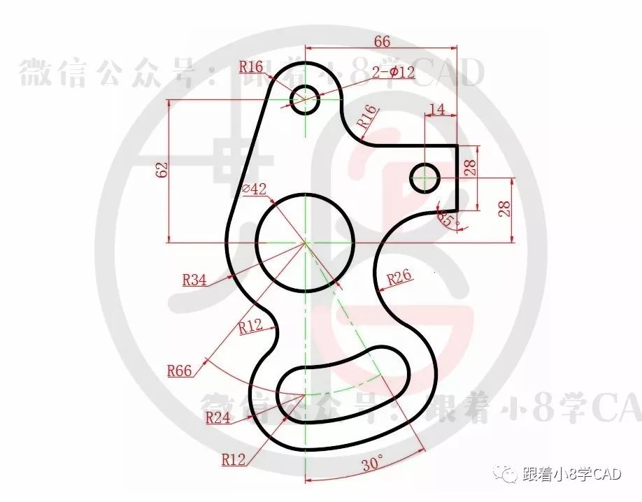 简单cad图纸图片大全图片