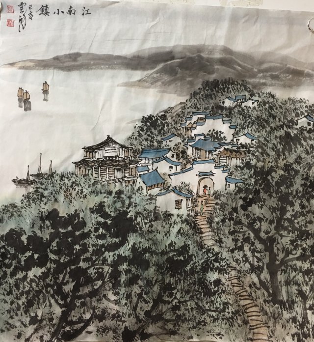 中国当代著名山水画家葛云池作品鉴赏——记著名山水画家葛云池