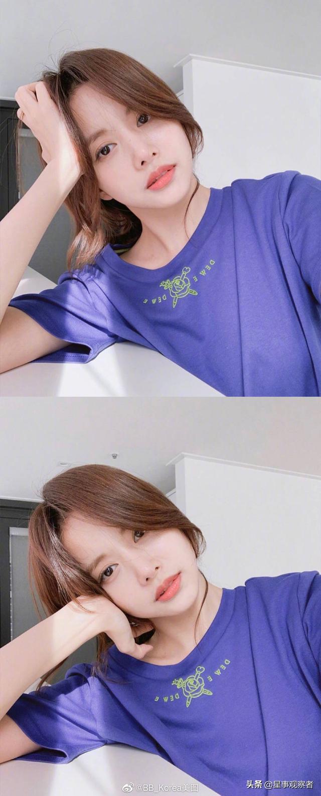 国色天香韩宝凛有多惊艳网友欧尼太美了