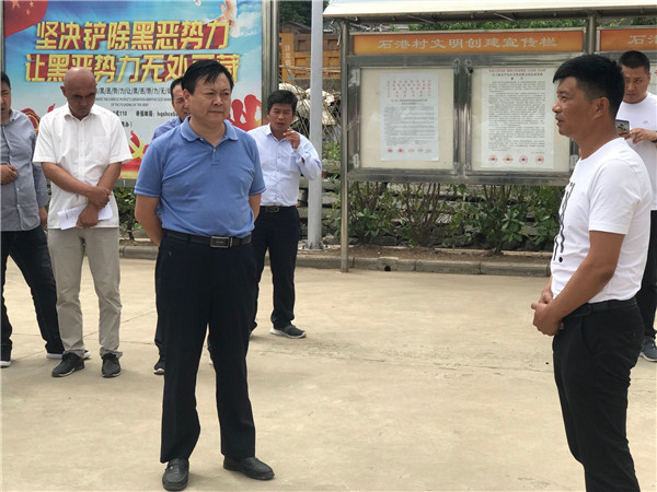 盱眙县河桥镇召开重点工作四看四比四学现场观摩会