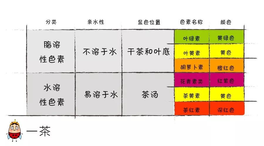 來來來為你破解茶葉顏色和分類的密碼