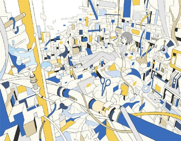 密密麻麻来自插画师へびつかい的作品王氏教育