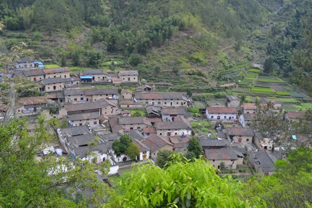 村西直对天马山,孤峰独峙乌溪江边,似一道天然屏风,将整个村庄隐在山