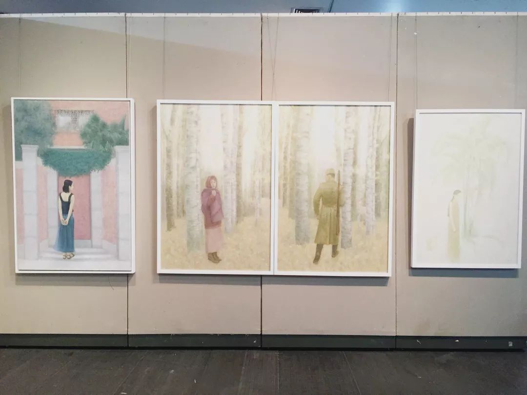 2019年,廣州美院研究生畢業展_油畫