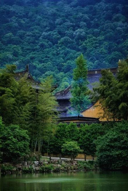 古寺禅静的世界清幽俊雅