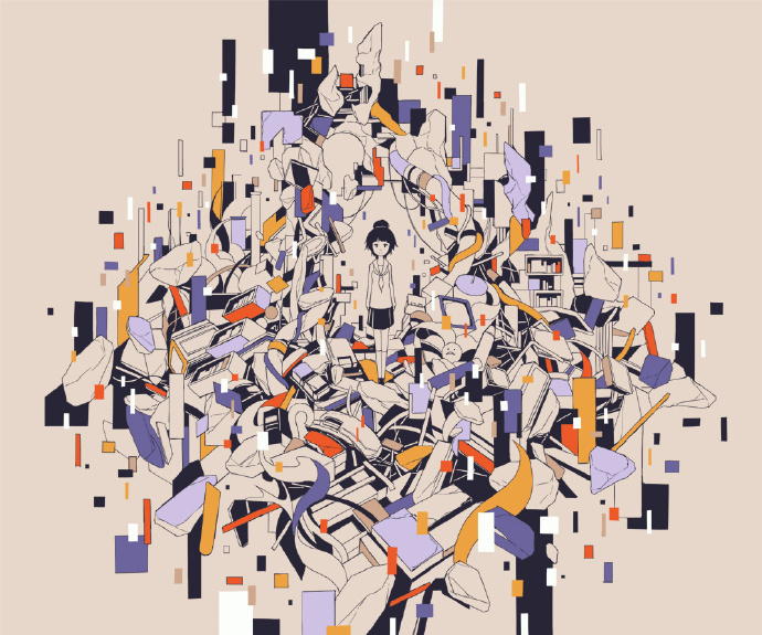 密密麻麻来自插画师へびつかい的作品王氏教育