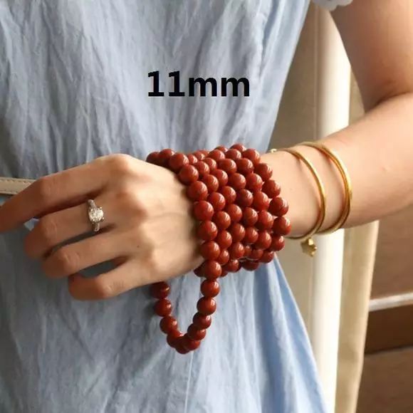 不同直径珠子佩戴效果真人实戴超有用