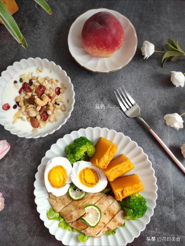 晒晒我的健康减脂早餐一周七天不重样营养低脂清爽不腻