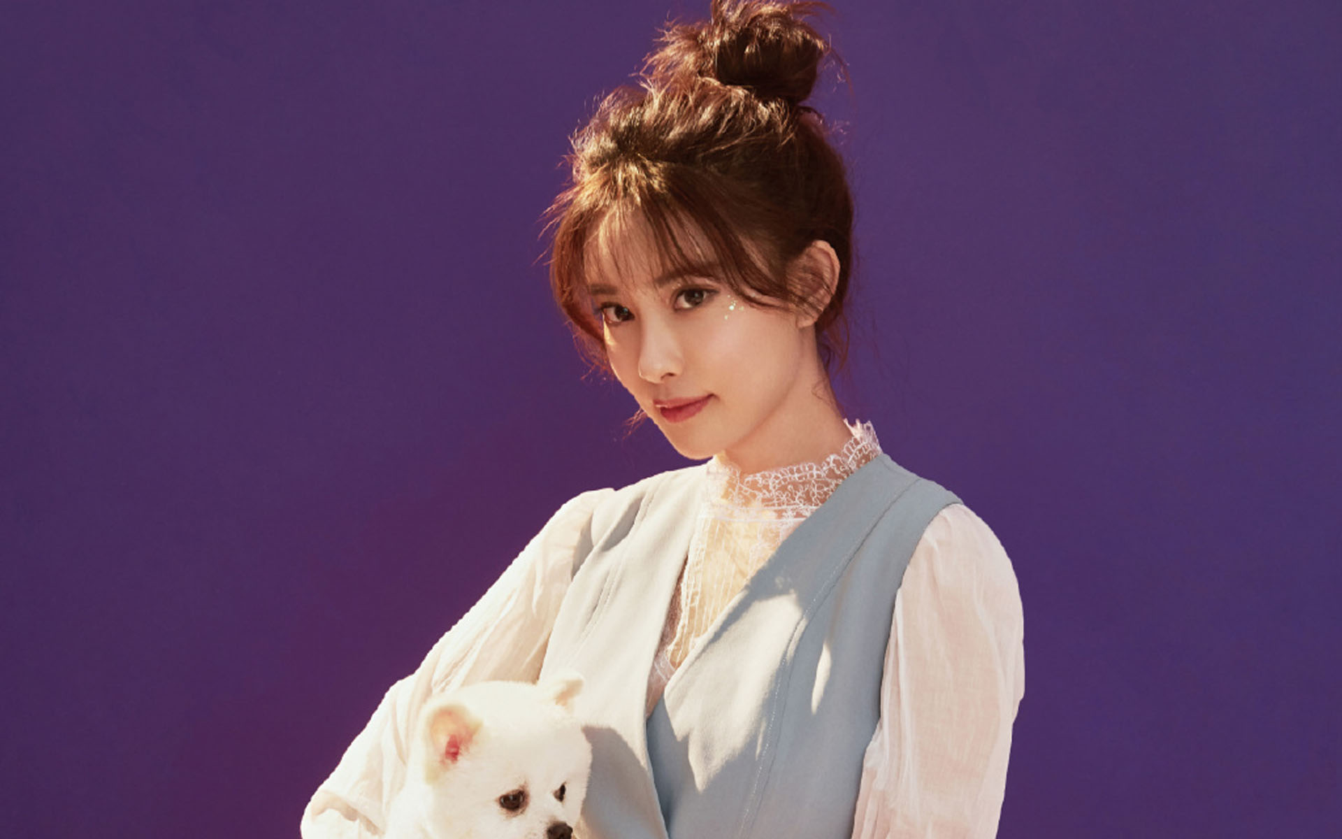 孟子义甜美性感写真,清秀典雅,青春靓丽!