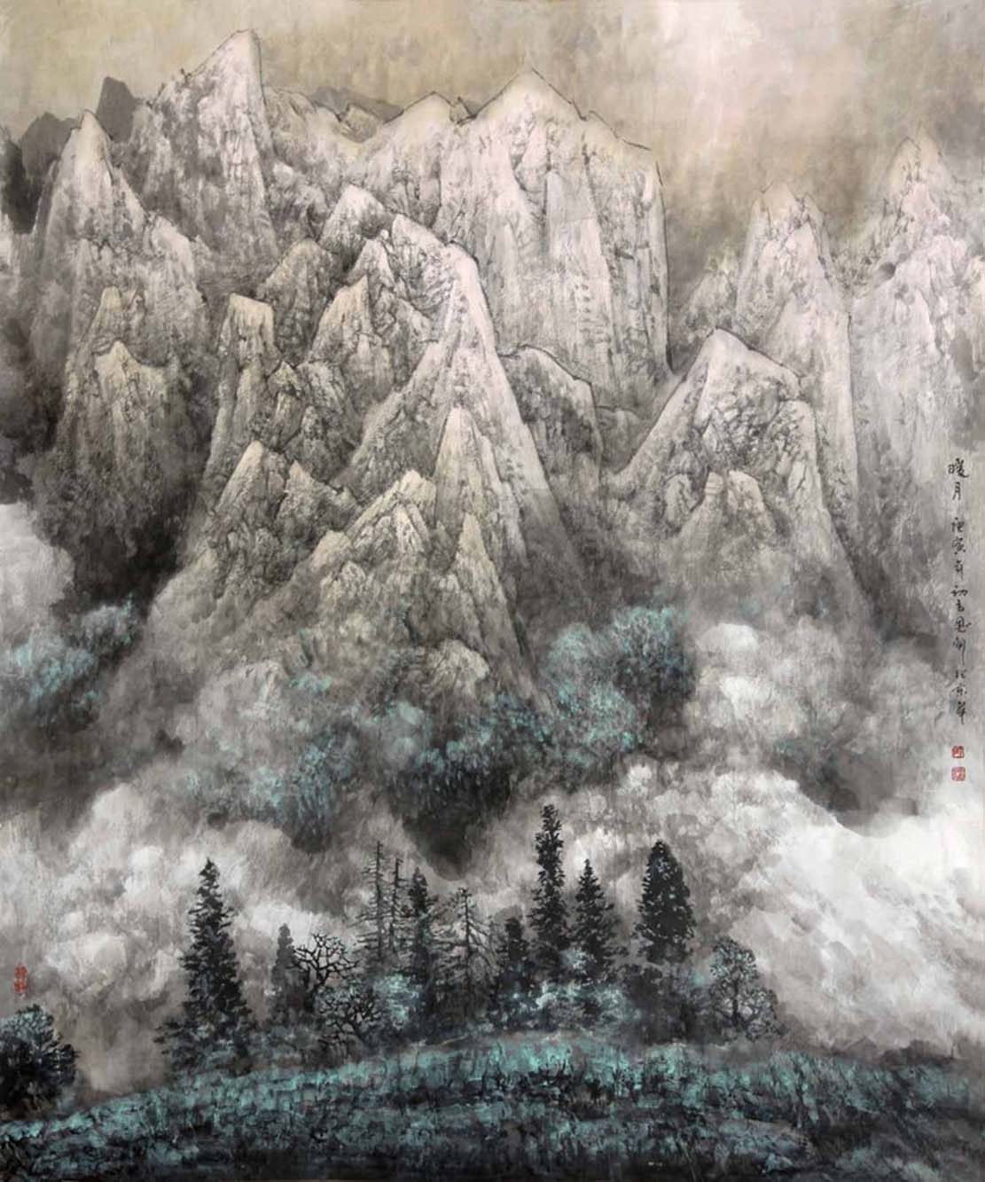 师恩钊画家《北国山水 彰显时代风格》