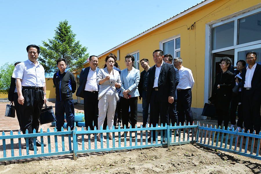 副市长贾丽娜视察农安县高考准备及教育工作