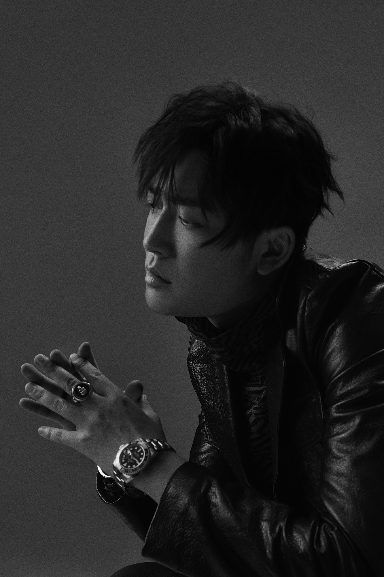 张博胶片风尚曝光随性不羁显硬朗本色