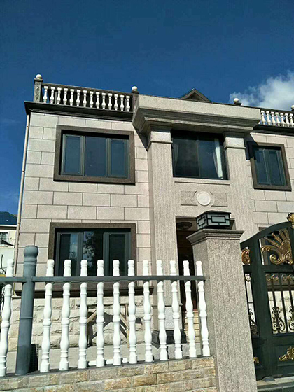 外墙装饰真石漆建筑外立面美观