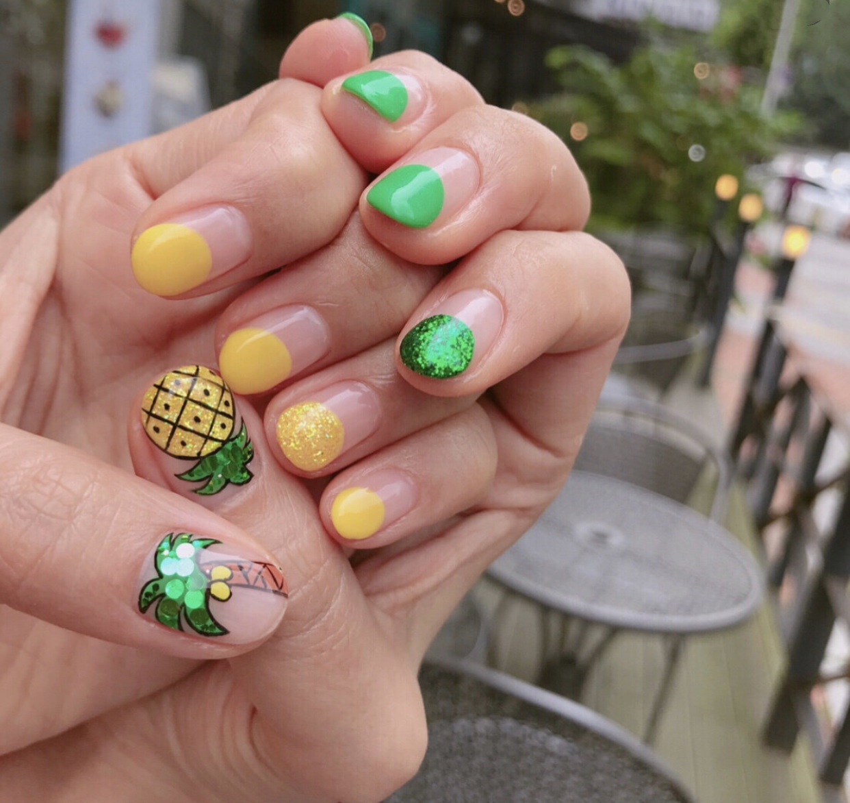 夏日必备的水果系美甲合集,气质超甜的指尖太可爱啦!