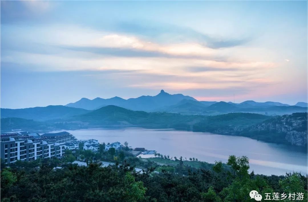 日照松月湖风景区图片