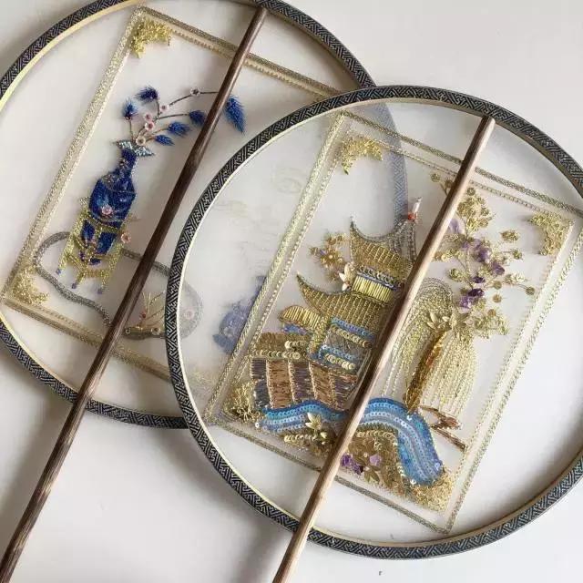 为赵丽颖做女神桂冠绝美古风团扇被马云收藏为匠心点赞