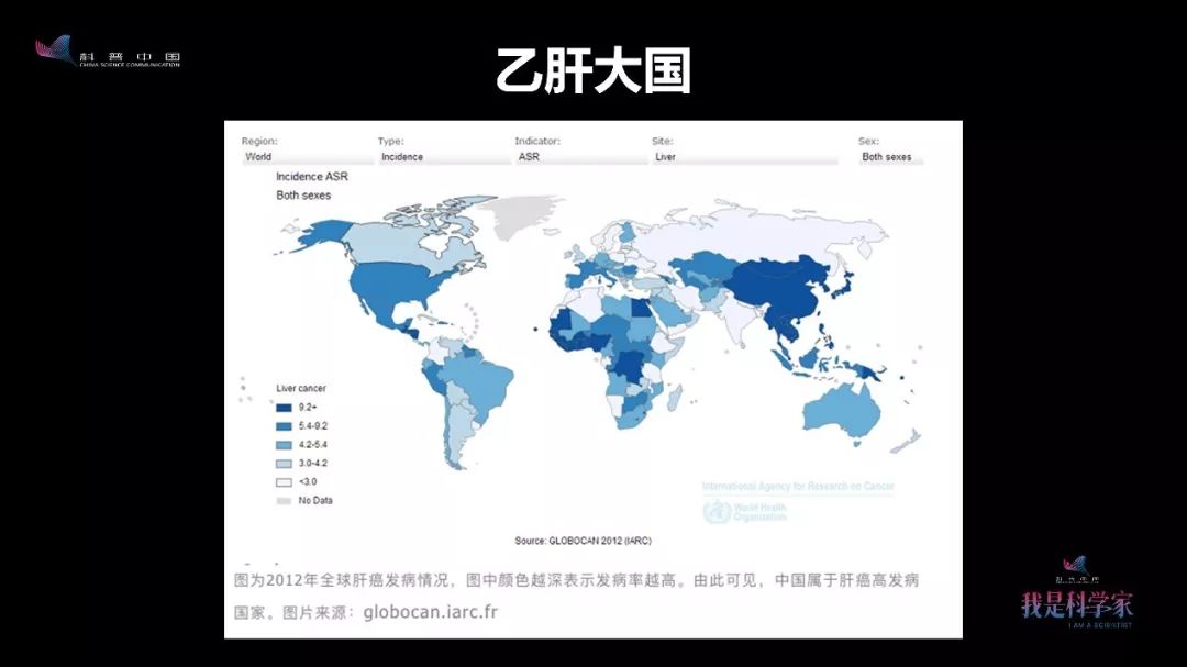 因为我国过去是乙肝大国