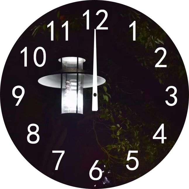 二十四点24:00夜阑人静湖工人渐渐进入梦乡黑夜帮你抖落一身疲惫轻松