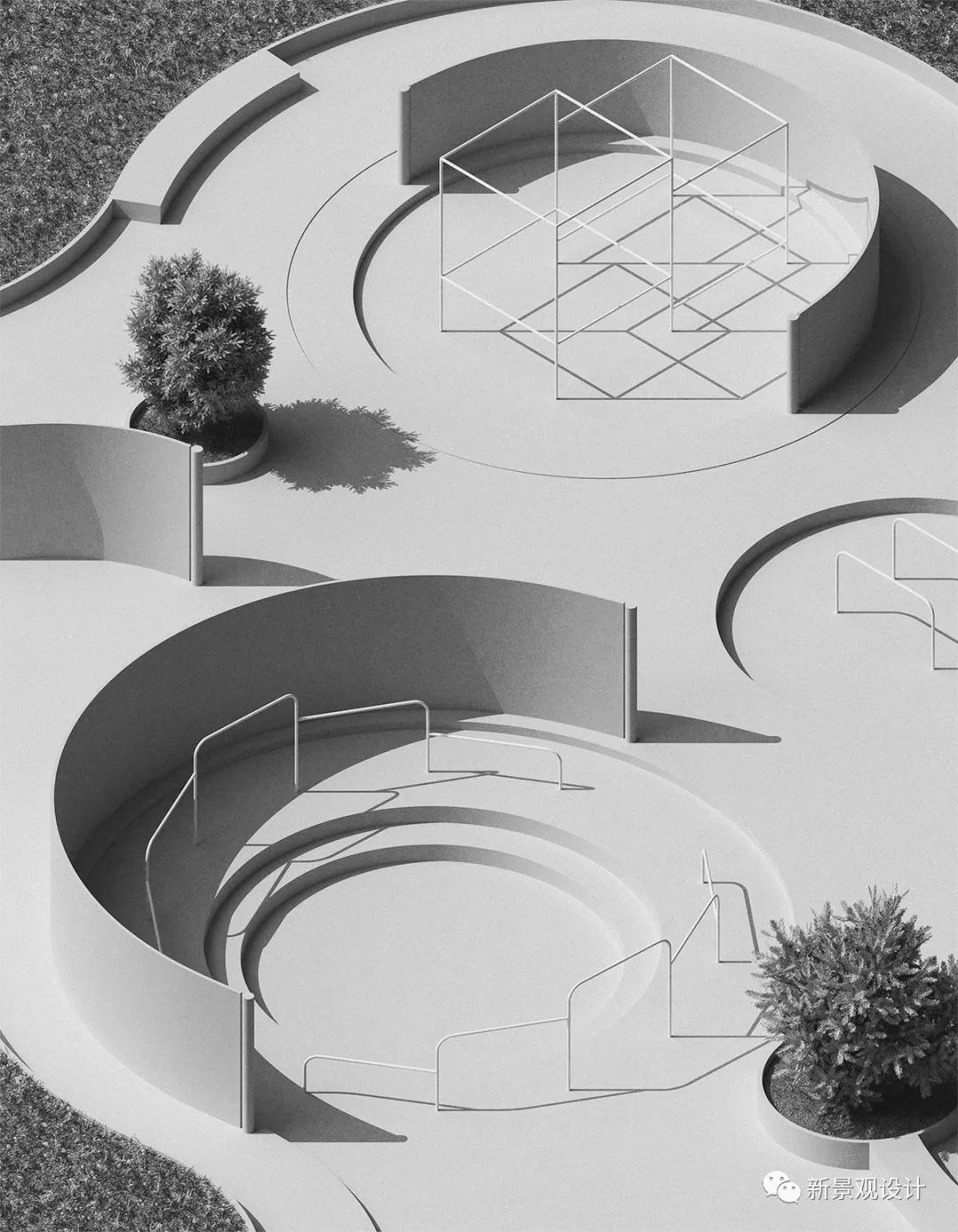 日本设计大师笔下的创意景观图美得不像话