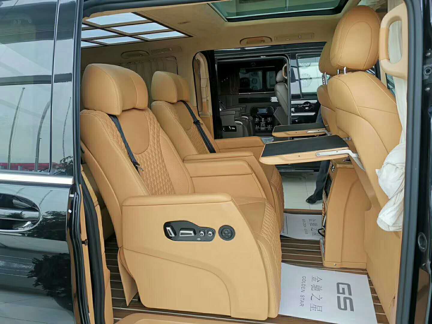 v260奔驰商务  改装后效果 奢华上档次