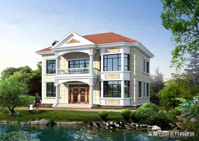 2栋25万左右二层乡村自建别墅,美观又舒适!_农村