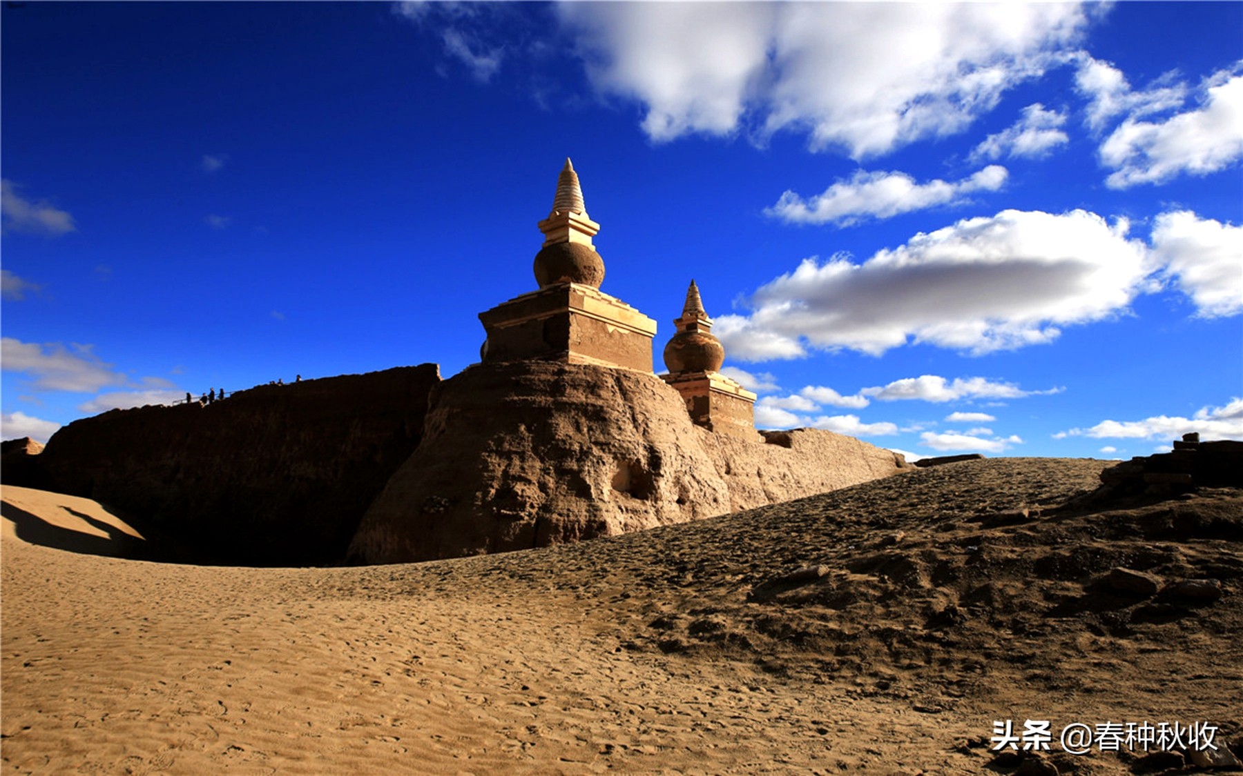 "丝绸之路"上现存最完整,规模最宏大的古城遗址——西夏黑城