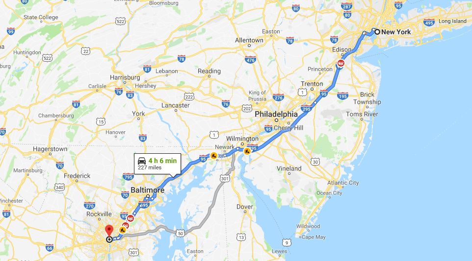 太便宜了纽约到华盛顿dc只需499德国共享巴士杀到了纽约