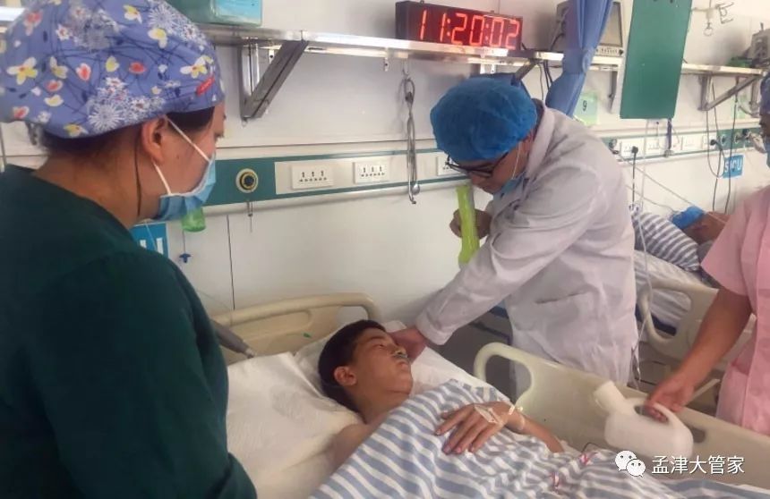 孟津16岁孤儿遭遇车祸脑出血 接着._少年