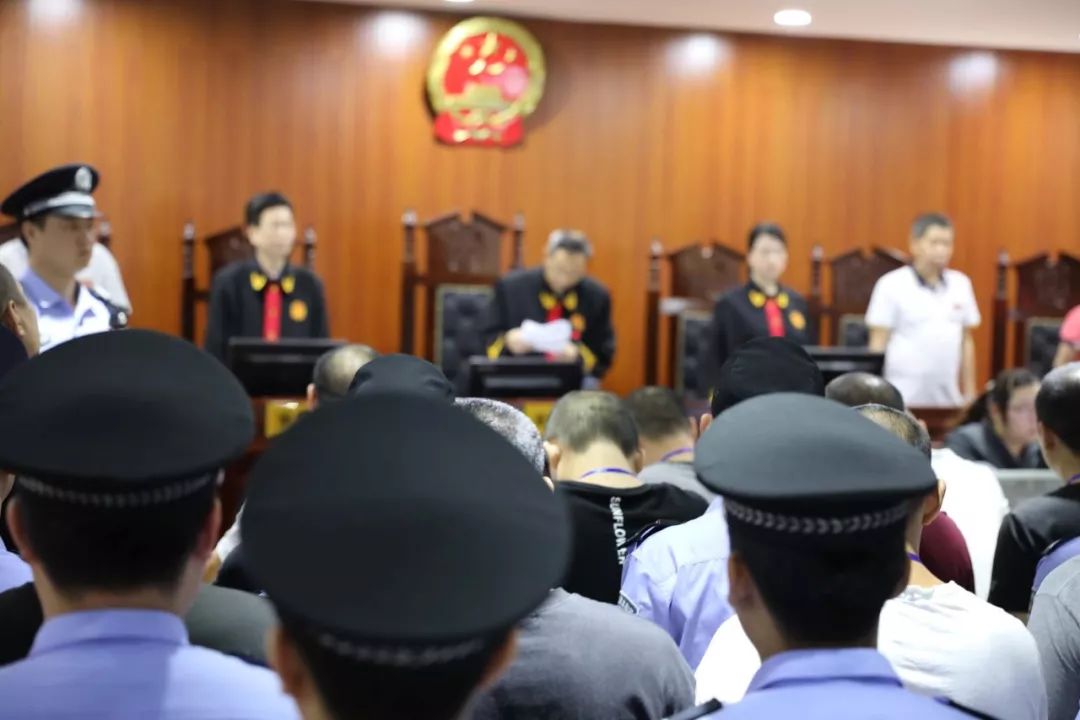 新罗法院对林文金等人涉黑案公开宣判_被告人