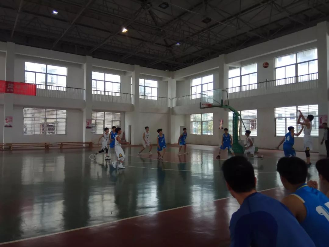 2019年澄海初中男子篮球赛,盐鸿中学,莲上中学,集贤中学获得前三_隆侨