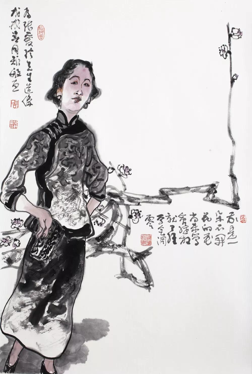 周矩敏中国杰出画家美术馆群入选名家