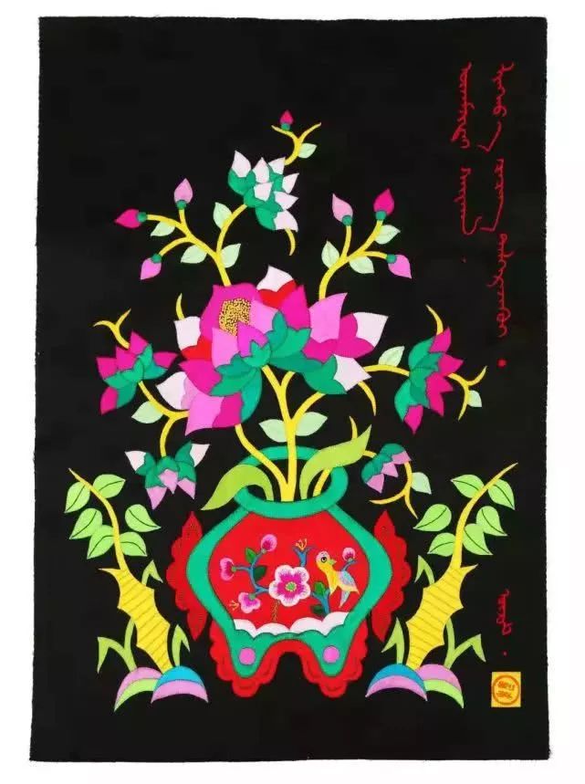 科尔沁非遗文化灵动于指尖的艺术科尔沁刺绣