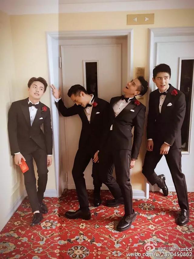 王嘉尔伴郎今天也是柠檬精