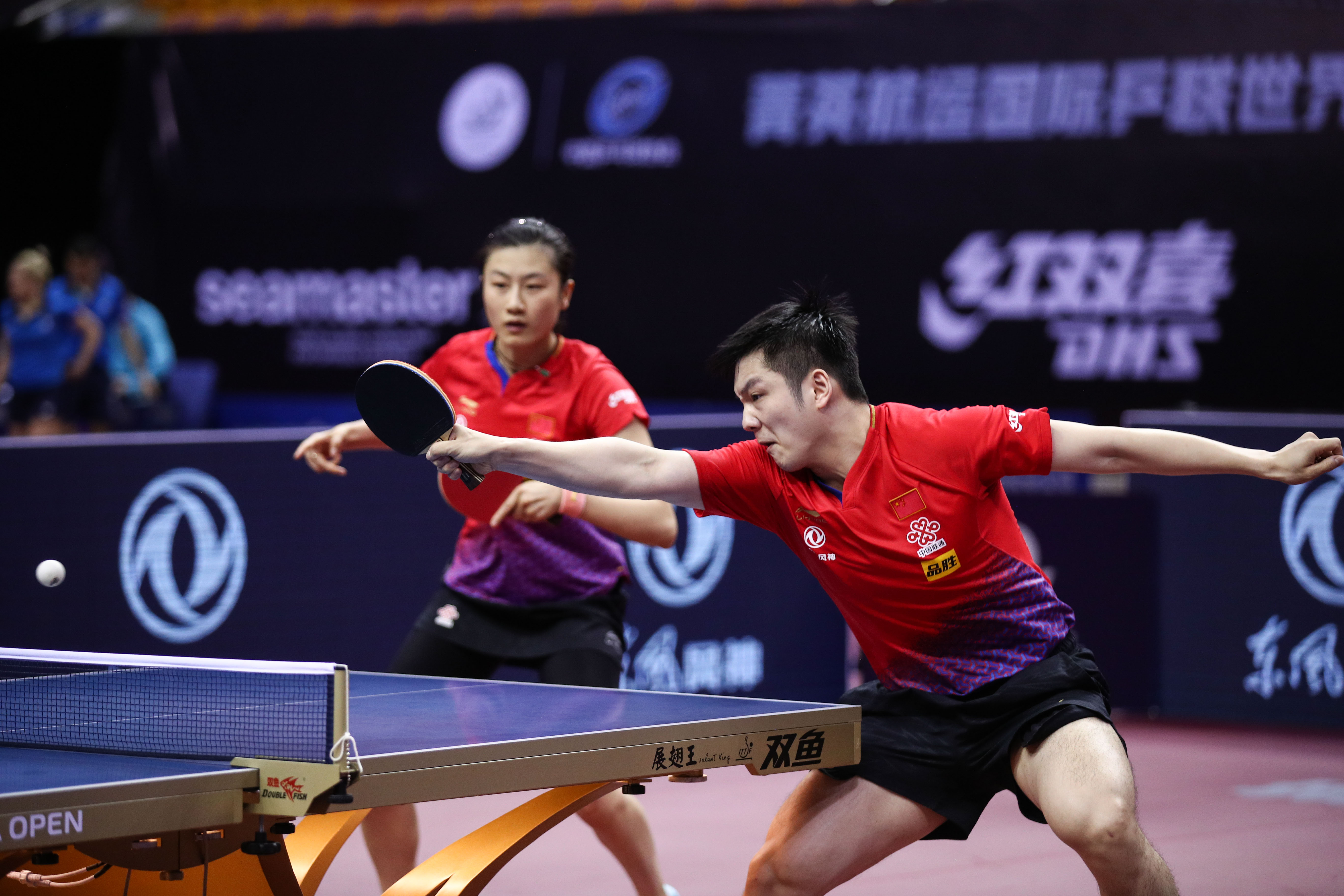 乒乓球——中国公开赛:樊振东/丁宁资格赛次轮出局