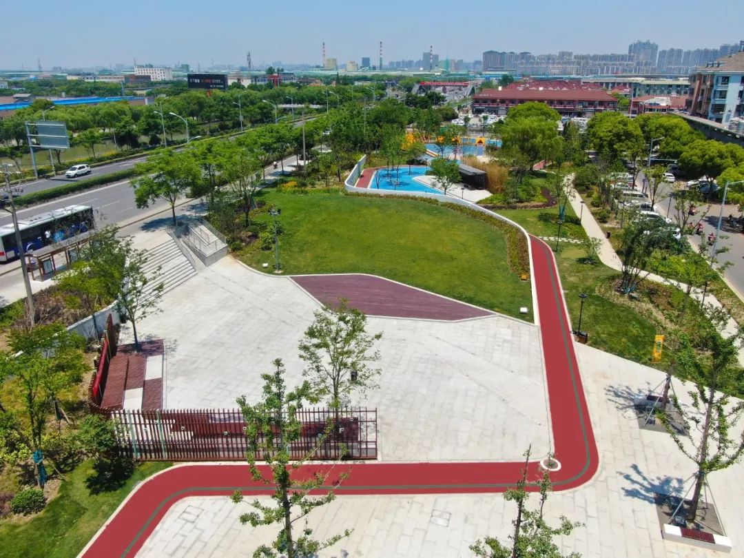 改造后的张浦春堤公园长这样!