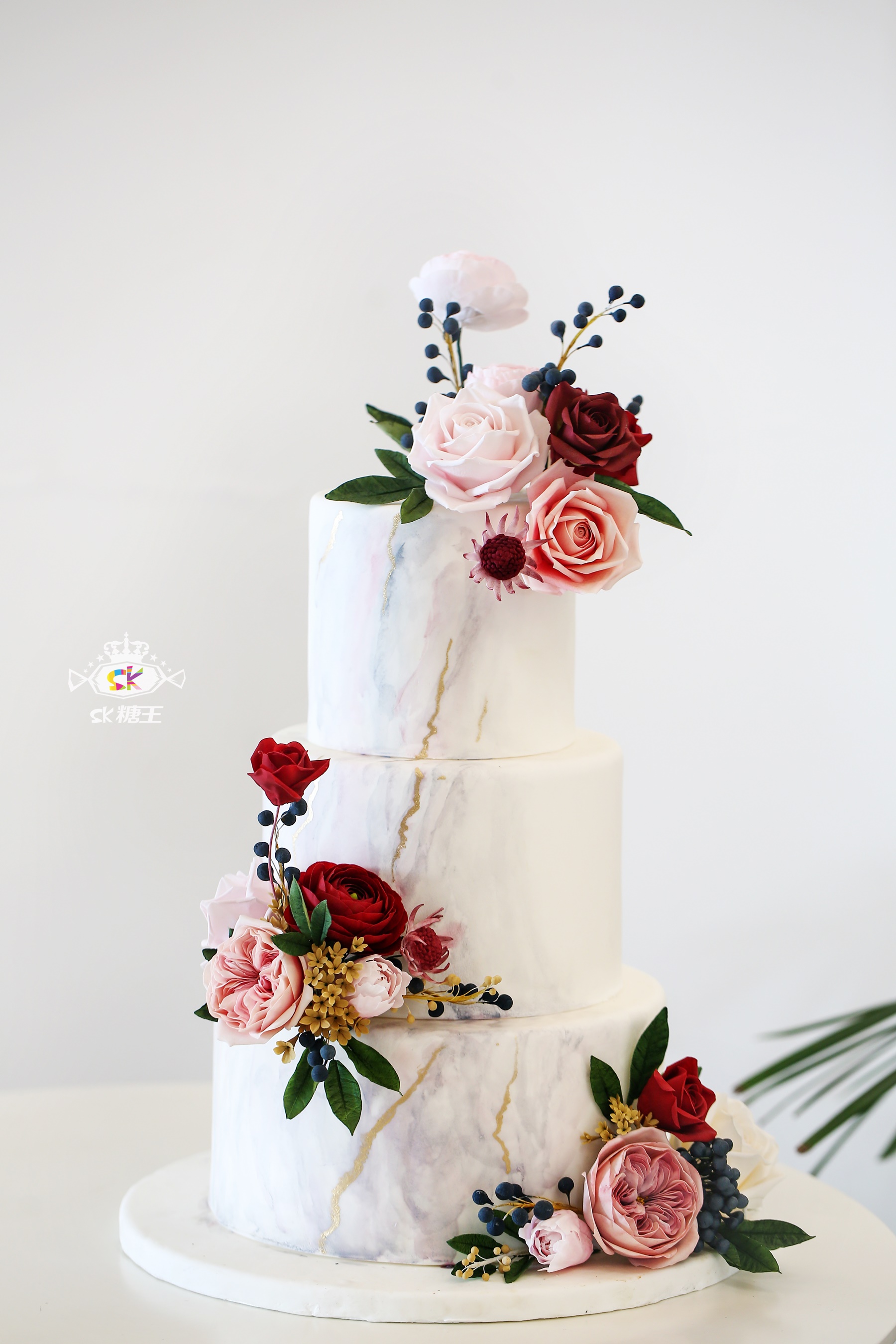 翻糖人偶 糖霜饼干 甜品台基础烘焙 主题结业作品 甜品台制作与摆台