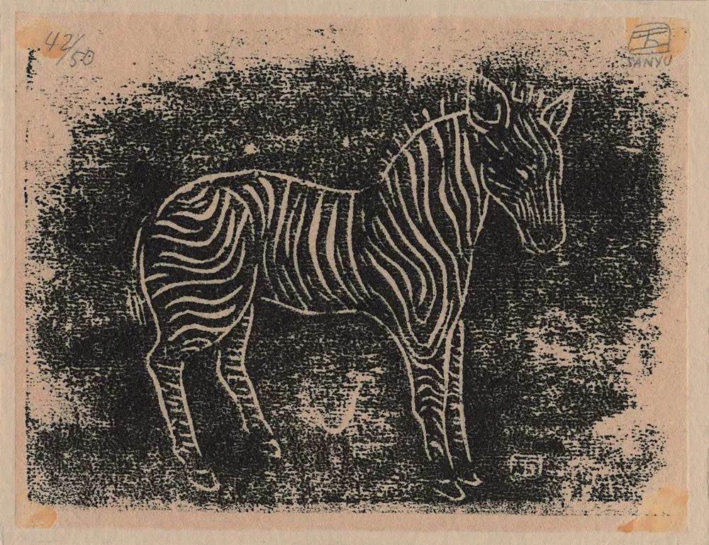 theballroom inspiration | 常玉的动物谧园_斑马