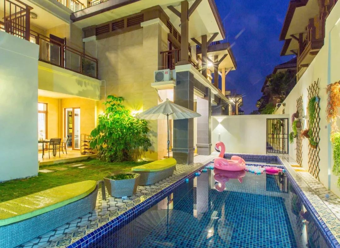 特惠2小时躲进南昆山森林里的私人别墅泡温泉开泳池趴寻路记