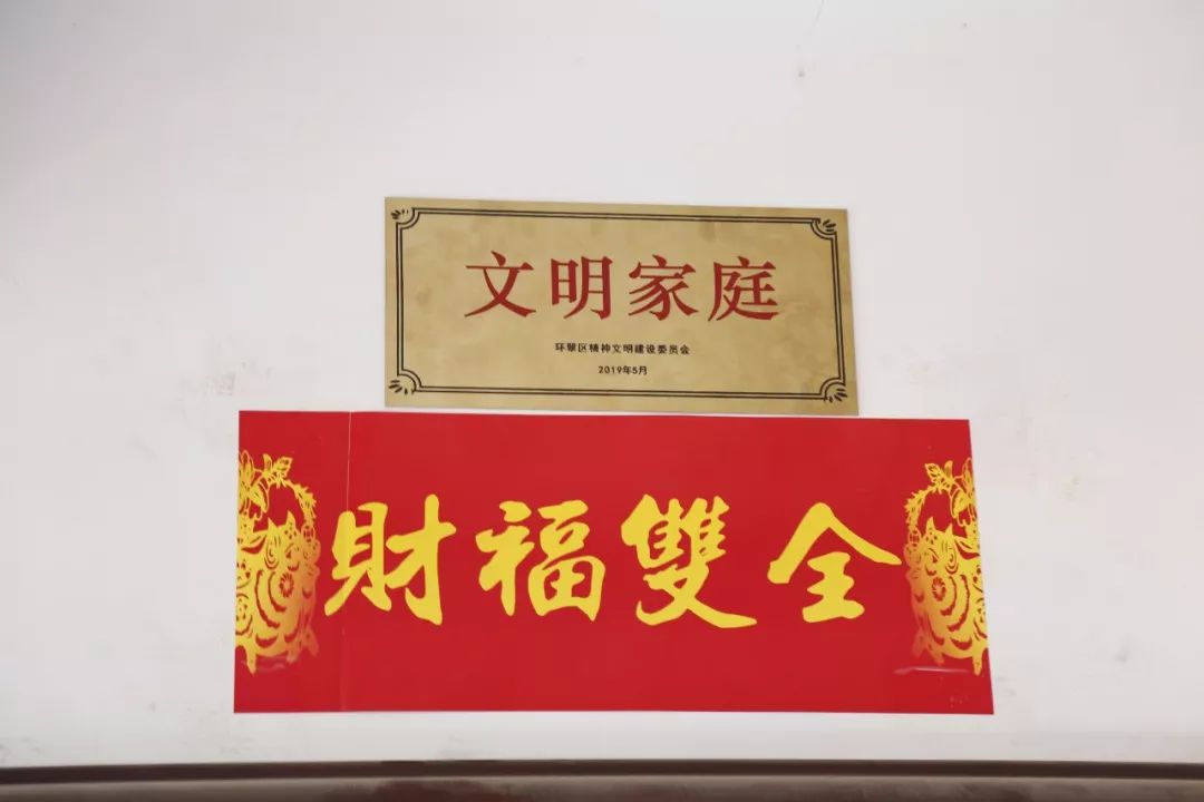 新时代文明实践尊崇的力量温泉镇为文明家庭送铭牌